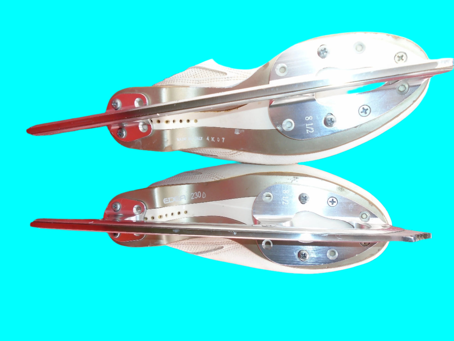 Edea Ice Fly 230 D and Jackson Matrix Supreme Blades $30 extra | edea-ice-fly-230-d-and-jackson-matrix-supreme-blades | Quality Gently Used Figure Skates
