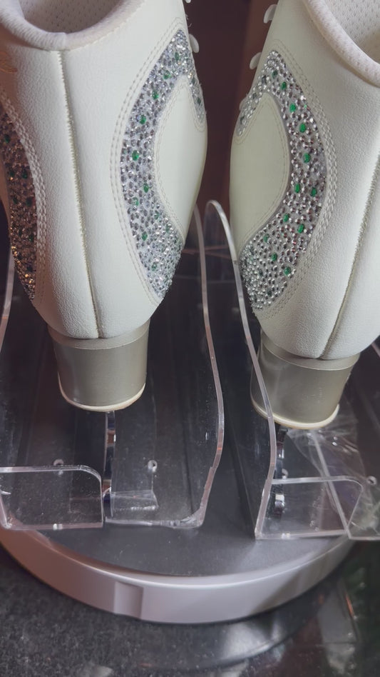 Edea Ice Fly 250 C and Pattern 99 with crystal decoration