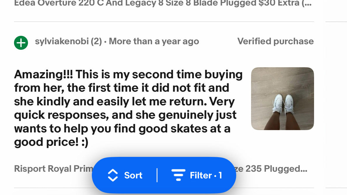 Quality Gently Used Figure Skates