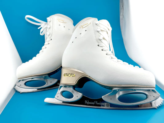 Gently Used Figure Skates Edea Chorus 225 C and MK Professional Blade $30 extra | edea-chorus-225-c-and-mk-professional-blade | Quality Gently Used Figure Skates
